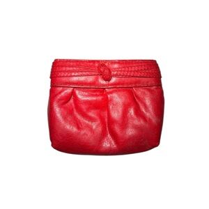 Vintage Red Leather Coin purse